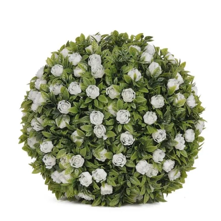 Hot Sale White Flower Ball Artificial Flowers Ball For Sale