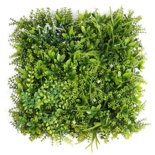 Ultima parete del pannello di siepe di bosso artificiale