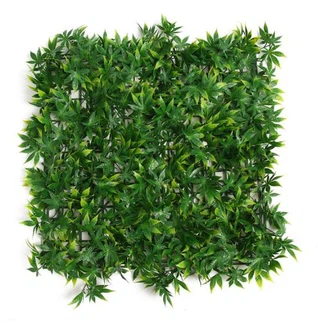 Pannelli di foglie di acero artificiali in bosso