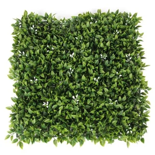 Pannelli di siepe di bosso artificiale Siepe verde per la decorazione del giardino verticale