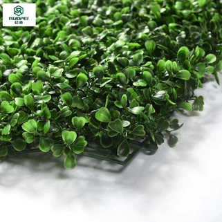 Decorazione domestica del giardino dei pannelli di siepe di bosso artificiale di plastica