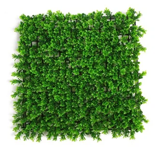 Muro di erba artificiale in plastica