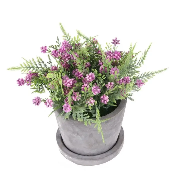 Artificial Grass Boxwood Bonsai Potted