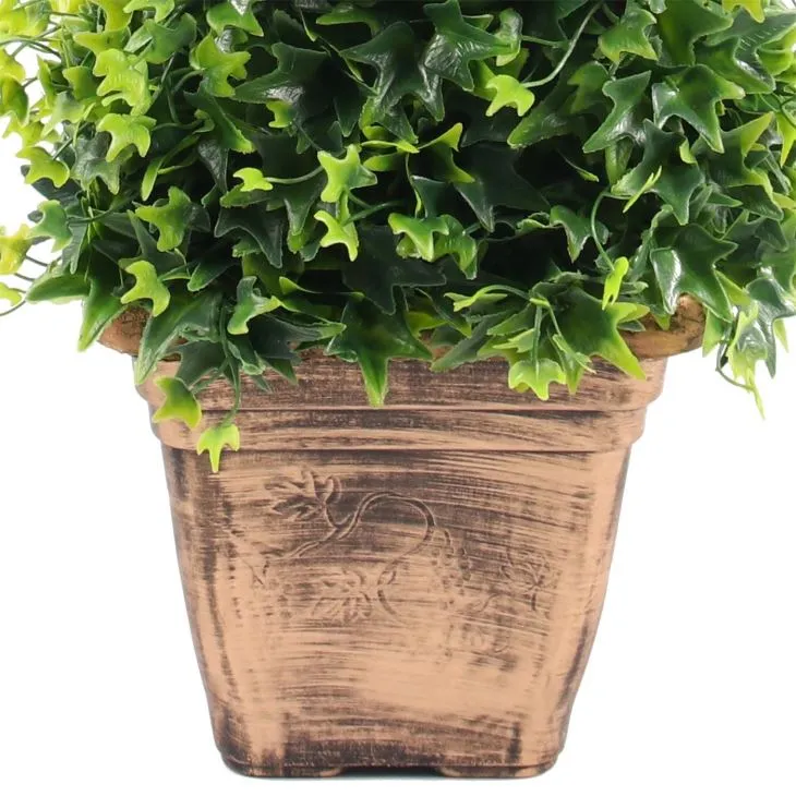 Plastic Boxwood Grass Tree