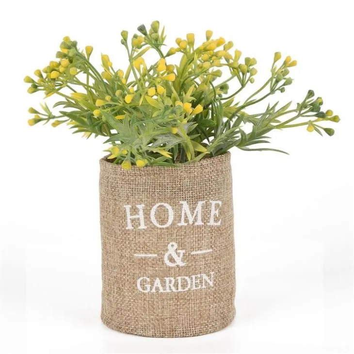Simulation Flower Pot Landscape Grass Potted Imitation