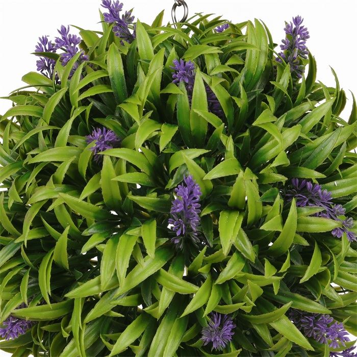 Artificial Grass With Purple Lavender