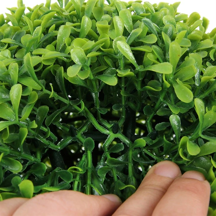 Hanging Wall Topiary Boxwood Grass Ball